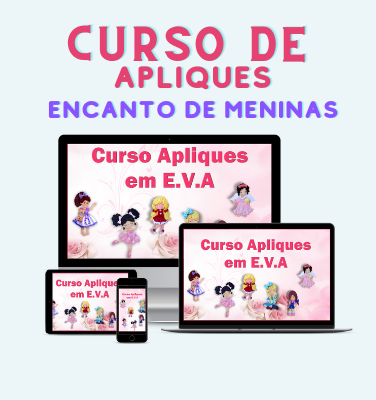 Curso de Apliques Encanto de Meninas